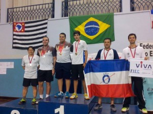 Dupla Masculina A - Francisco Brandão - campeão