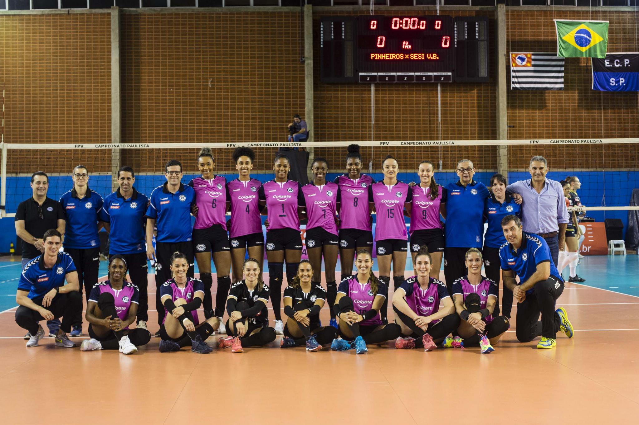 Sesi-Bauru vence o Pinheiros fora de casa e larga na frente na final do  Paulista de vôlei feminino, vôlei