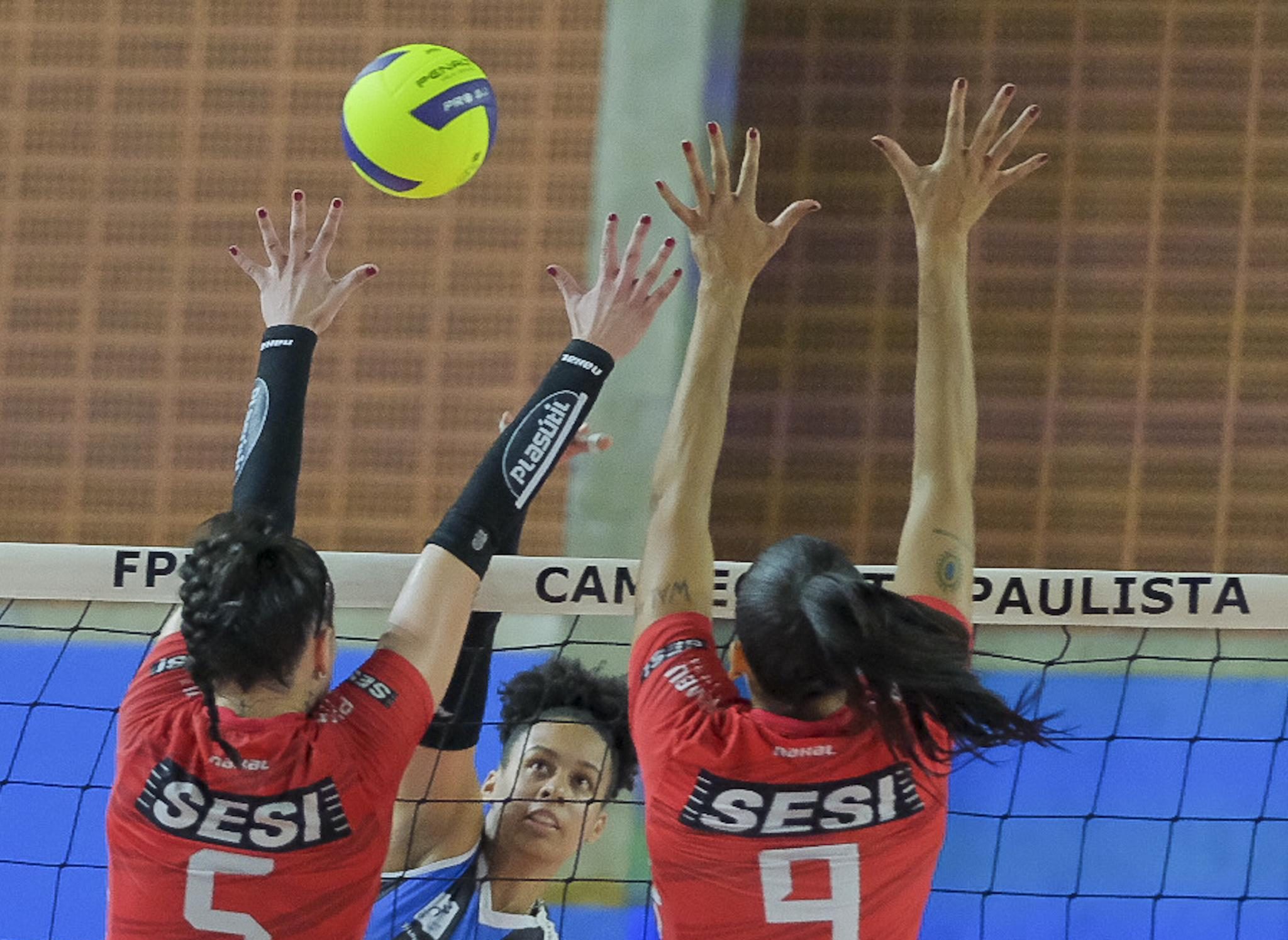 SESI - Bauru - Sesi Vôlei Bauru vence Renasce Sorocaba no