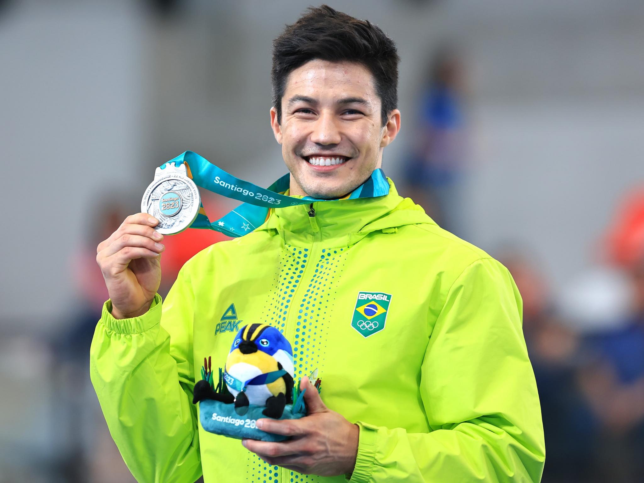 Arthur Nory é prata no salto masculino na ginástica artística do  Pan-Americano