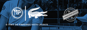 Lacoste e Esporte Clube Pinheiros