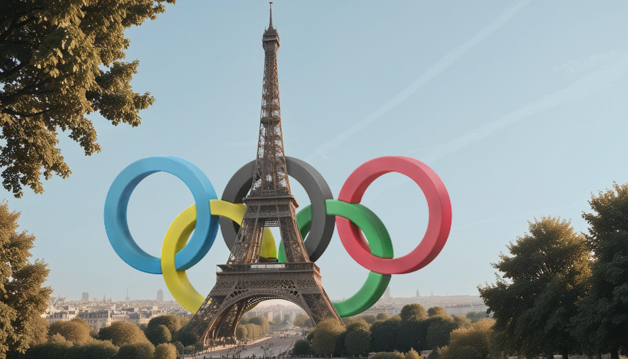 Pinheiros em paris, Jogos Olimpicos de Paris 2024